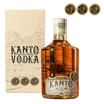 Kanto Salted Caramel Vodka 700ml with Box