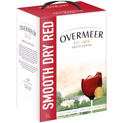 Overmeer Smooth Dry Red Wine 5L