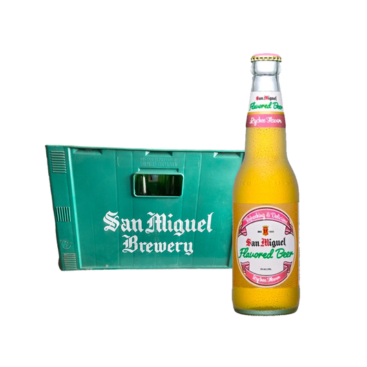San Miguel Flavored Beer Lychee Bottle 330ml x24