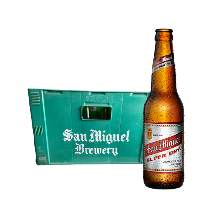San Miguel Beer Super Dry Bottle 330ml x24