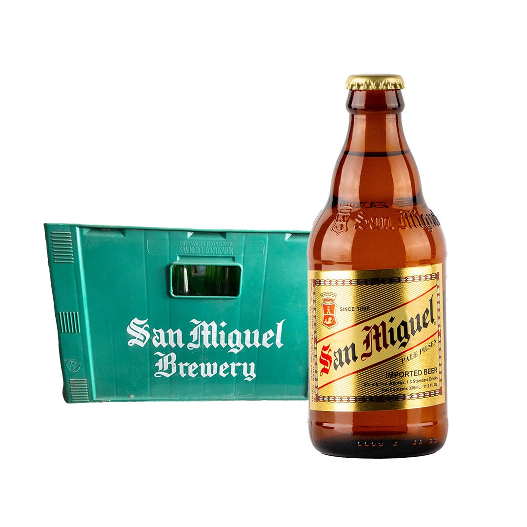 San Miguel Beer Pale Pilsen Bottle 320ml x24