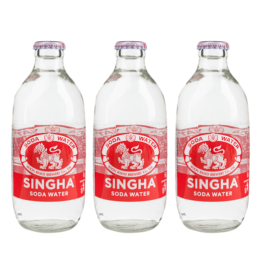 Singha Soda Water 325ml x3