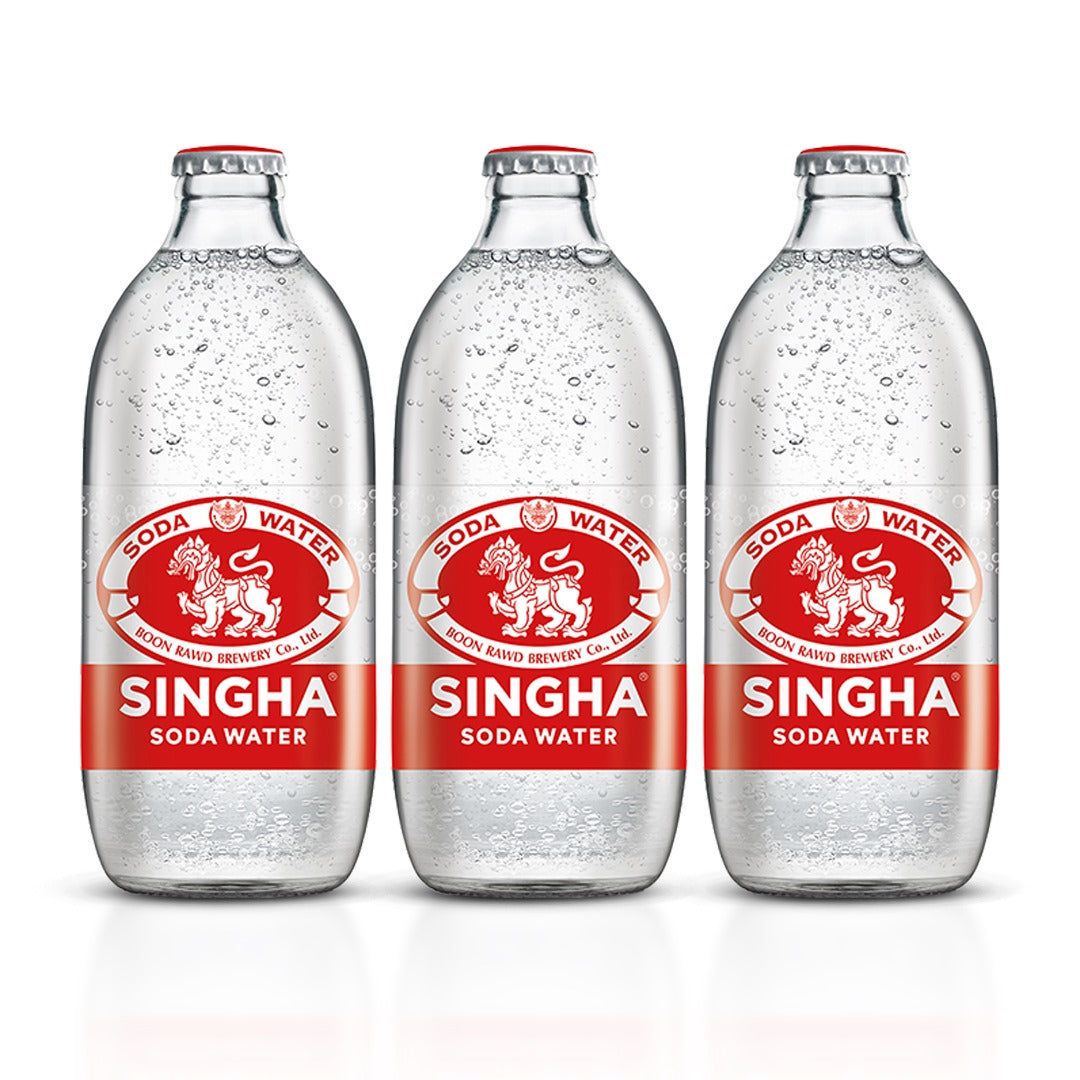 Singha Soda Water 325ml x3