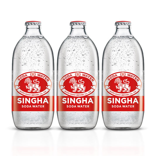 Singha Soda Water 325ml x3