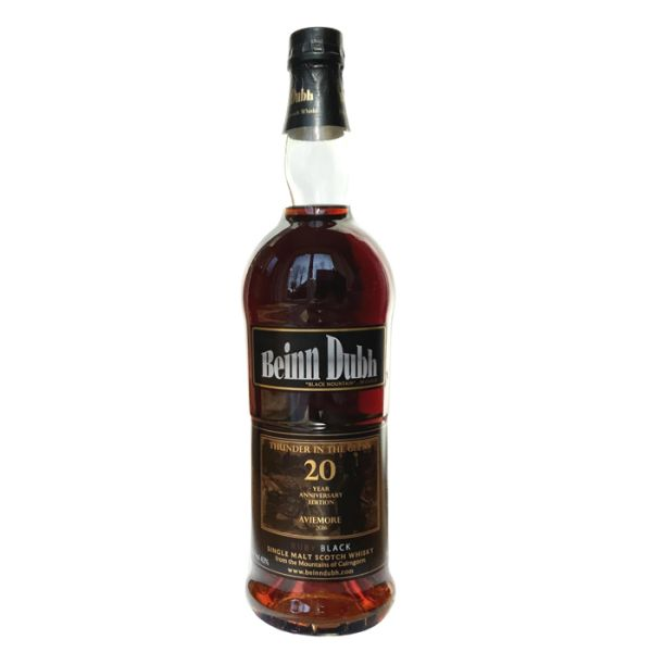 Spey Beinn Dubh Thunder in the Glens 20th Anniversary Edition 700ml (Naked, Bottle Only)