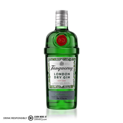 Tanqueray London Dry Gin 750ml with Gift Bag