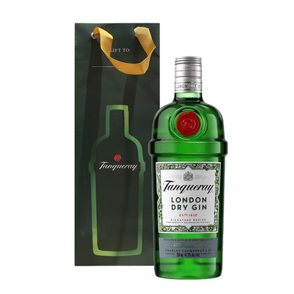 Tanqueray London Dry Gin 750ml with Gift Bag