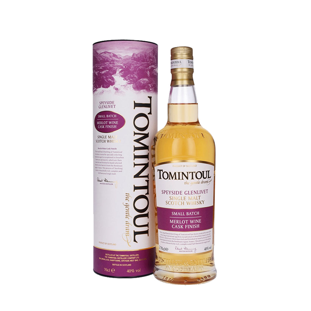 Tomintoul Merlot Wine Cask Finish 700ml