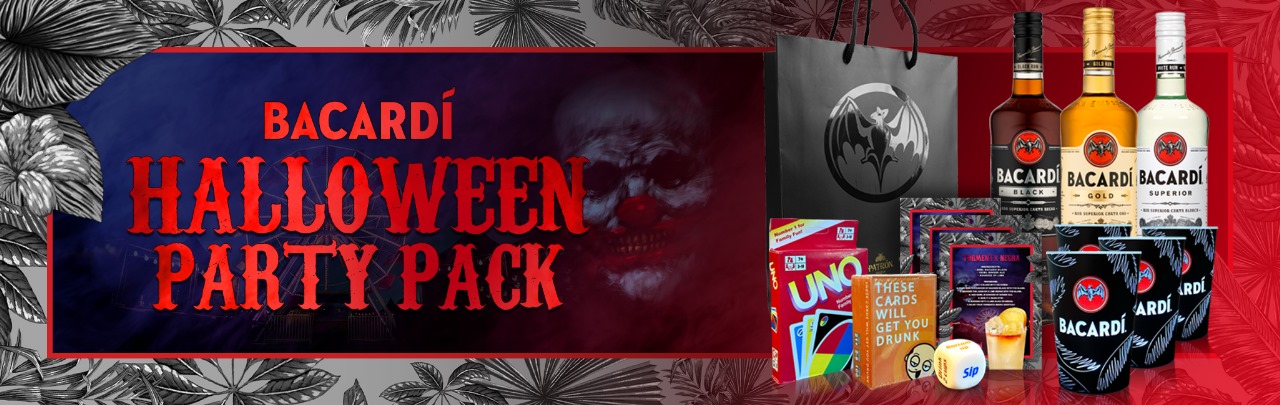 Bacardi Rum Halloween Party Pack