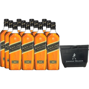 Buy 12x Johnnie Walker Black Label 700ml  w/ FREE Johnnie Walker Magna Chest Bottle Cooler