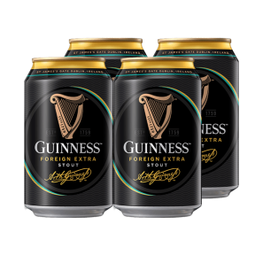 3+1 Guinness Foreign Extra Stout Can 330ml