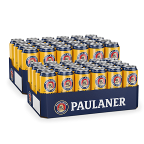 Paulaner Original Munchner Hell 500ml Can x 48 (2 cases) 