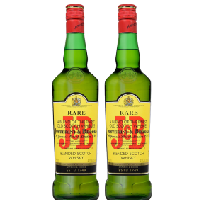2x J&B Rare Blended Scotch Whisky 750ml