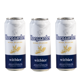 Hoegaarden White Beer 500ml Can x 3