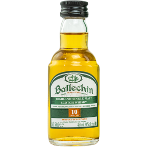 Ballechin 10 Year Old Whisky 50ml Mini