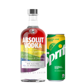 Absolut Rainbow Limited Edition Vodka 700ml with FREE 1pc. Sprite 320ml can 