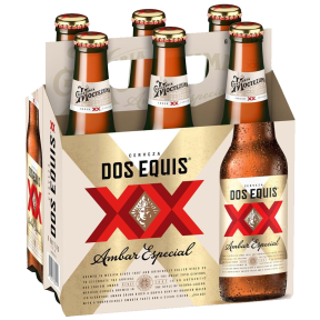 Dos Equis Ambar Beer 355ml x 6