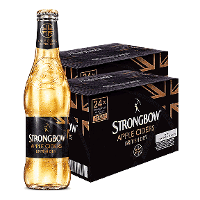 Buy 1 Take 1 Strongbow Original Cider 330ml Case (48 Bottles)