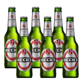 Beck's Beer Bottle 275ml x 6