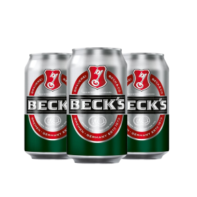 Beck's Beer Can 330ml x 3