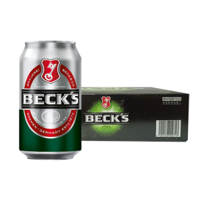 Beck's Beer Can 330ml X 24 (case) 