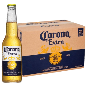 Corona Extra Beer 330ml Bottle x24 (Case)
