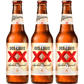 Dos Equis Ambar Beer 355ml x 3