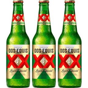 Dos Equis Lager Beer 355ml x 3