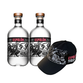 Buy 2x Espolon Blanco Tequila 750ml with FREE Espolon Baseball Cap