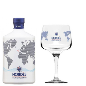  Nordés Gin 700ml w/ FREE Nordes G&T Crystal Balloon Glass