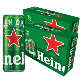 Heineken Original Beer Can 330ml x48 (2 Cases)