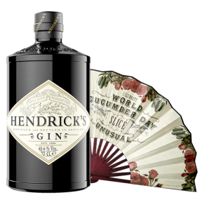 Hendrick's Gin 750ml w/ FREE 1pc. Hendrick's Wooden Folding Fan