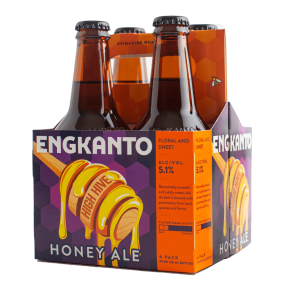 Engkanto High Hive – Honey Ale 330ml Bottle 4 Pack (Total 4 Bottles)