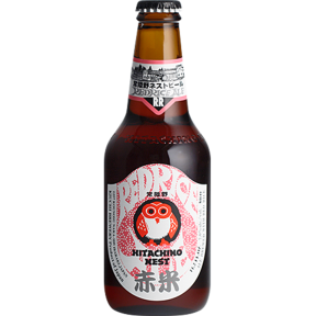 Hitachino Nest Red Rice Ale Japanese Beer 330ml Bottle 