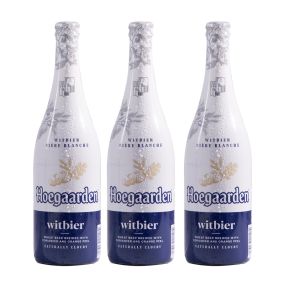 Hoegaarden White Beer 650ml Bottle x3 (Expiry: Nov 2024)