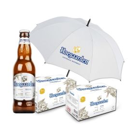 Buy Hoegaarden White 330ml Bottle X 48 (2 Cases) w/ FREE 1pc. Hoegaarden Umbrella