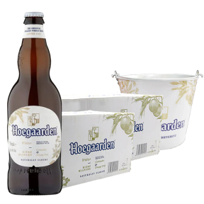 Buy Hoegaarden White 330ml Bottle X 48 (2 Cases) w/ FREE 1pc. Hoegaarden Bucket