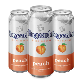 Hoegaarden Peach Beer 500ml Can x 3