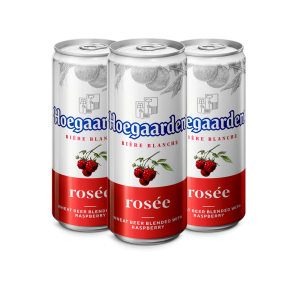 Hoegaarden Rosée Beer 330ml Can X 3