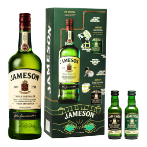 Jameson Original  Irish Whiskey 1L Gift Pack