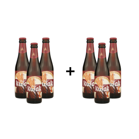 Buy 3+3 Promo: Pauwel Kwak Beer 330ml Bottle (Total 6 Bottles) Expiry: April 14, 2024