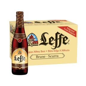 Leffe Brune 330ml Bottle x24 (Case)