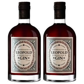 Leopold Sloe Gin 500ml x2