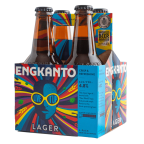 Engkanto Live It Up! Lager 330ml Bottle 4 Pack (Total 4 Bottles)