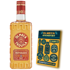 Olmeca Reposado Tequila 700ml w/ FREE Olmeca Sticker Set
