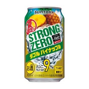 Strong Zero Double Pineapple 350ml