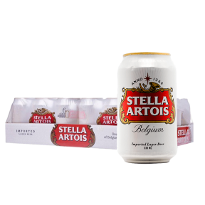 Stella Artois Beer 330ml Can X 24 (Case)
