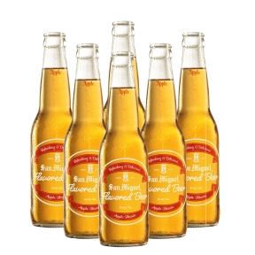 San Miguel Flavored Beer Apple Bottle 330ml x6