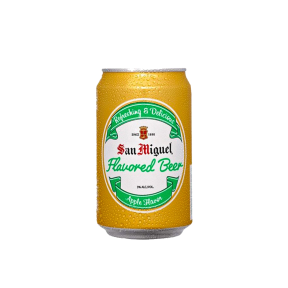San Miguel Flavored Beer Apple Can 330ml
