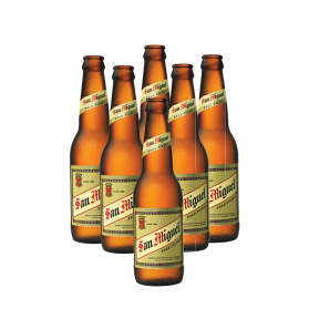 San Miguel Beer Pale Pilsen Bottle 330ml x6
